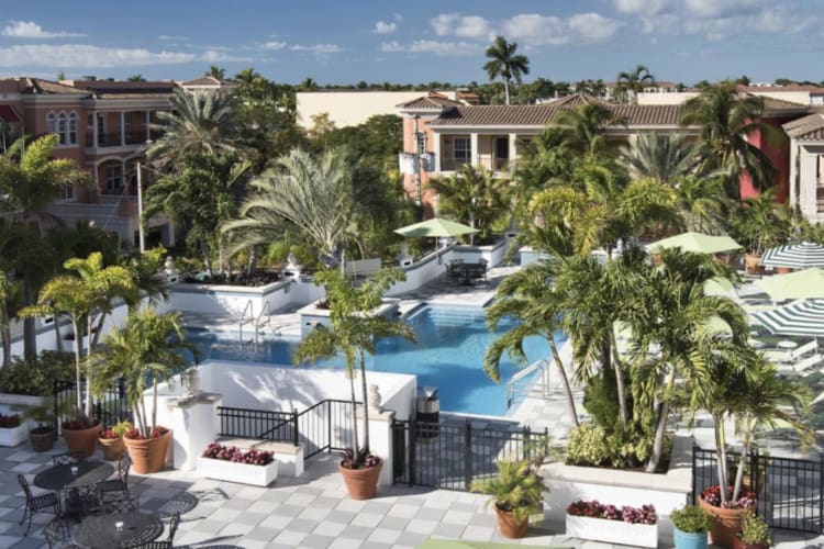 Pool area